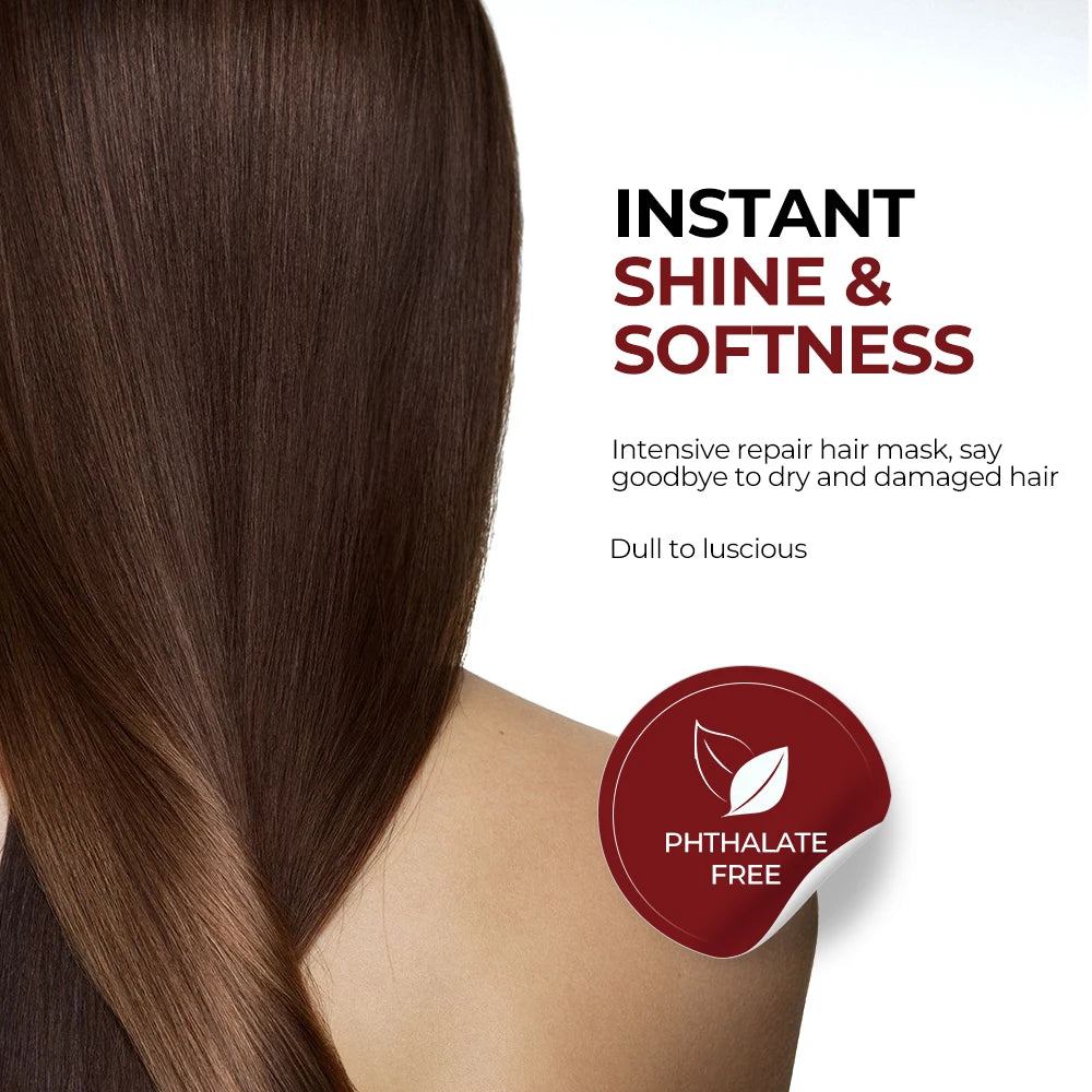 Karseell Collagen Hair Mask – Deep Repair Treatment for Dry & Damaged Hair (500ml/100ml)