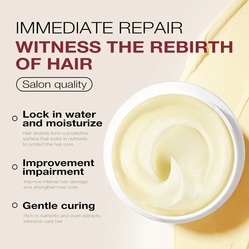 Karseell Collagen Hair Mask – Deep Repair Treatment for Dry & Damaged Hair (500ml/100ml)