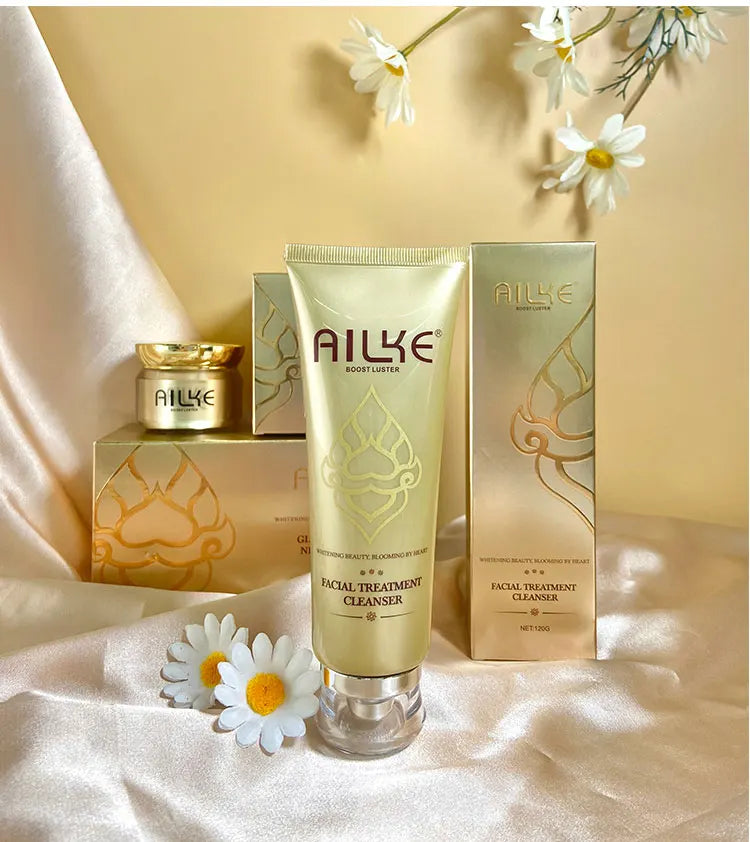 AILKE Amino Acid Cleanser: Whitening, Dark Spot Removal & Oil Control