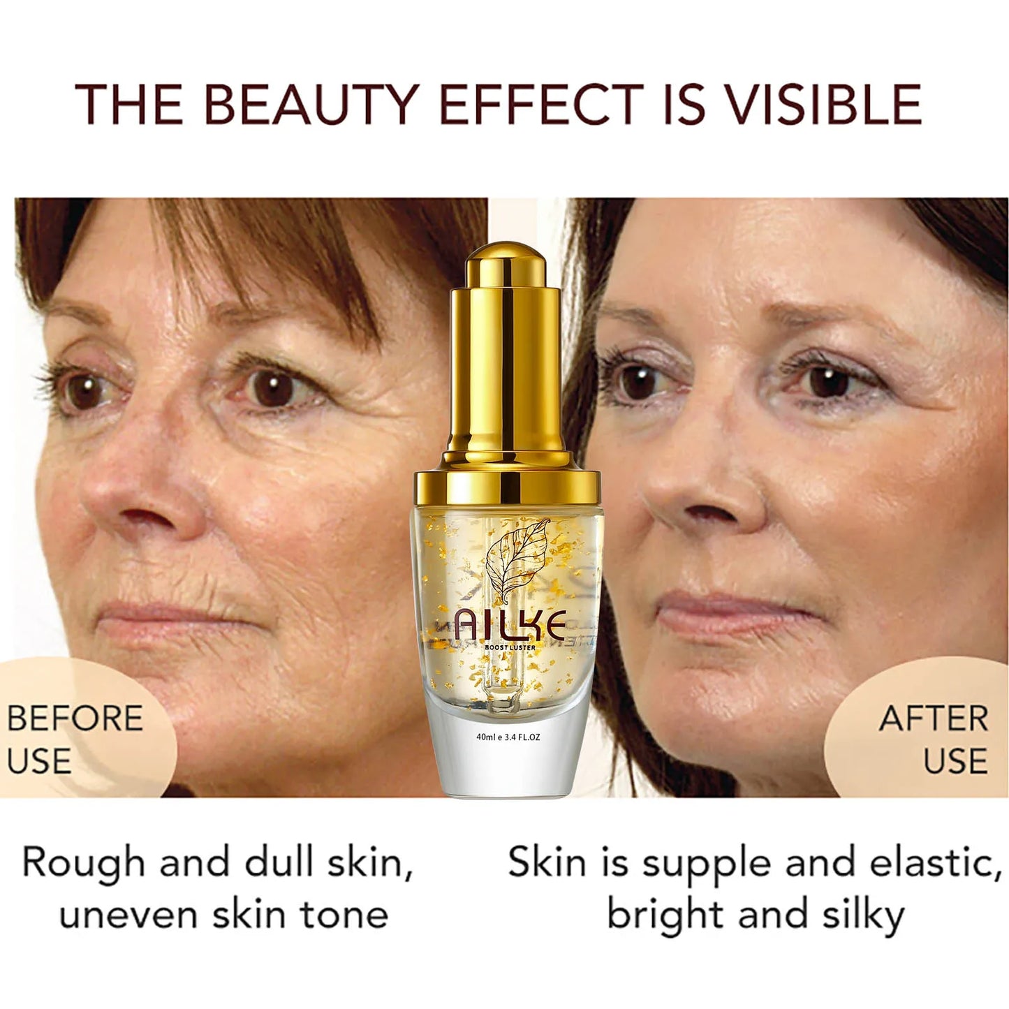 AILKE Whitening Set: Dark Spots, Anti-Aging & Wrinkles for All Skin Types