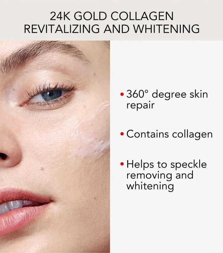 AILKE Premium Collagen Whitening Face Cream: Dark Spot, Freckles & Wrinkle Remover for Women
