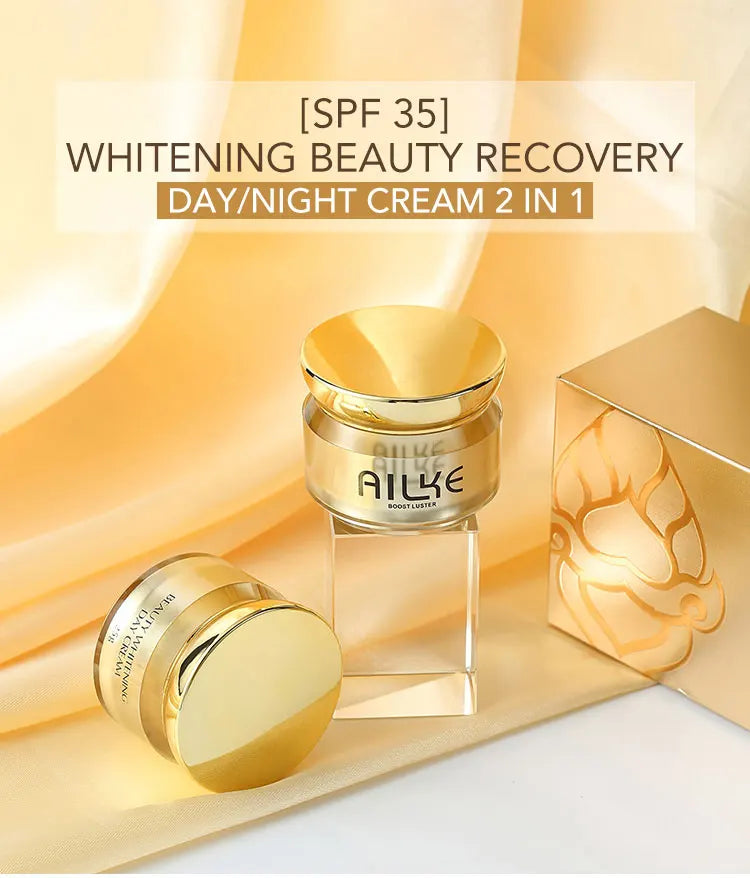 AILKE Whitening Day & Night Cream: Anti-Wrinkle and Dark Spot Remover Set