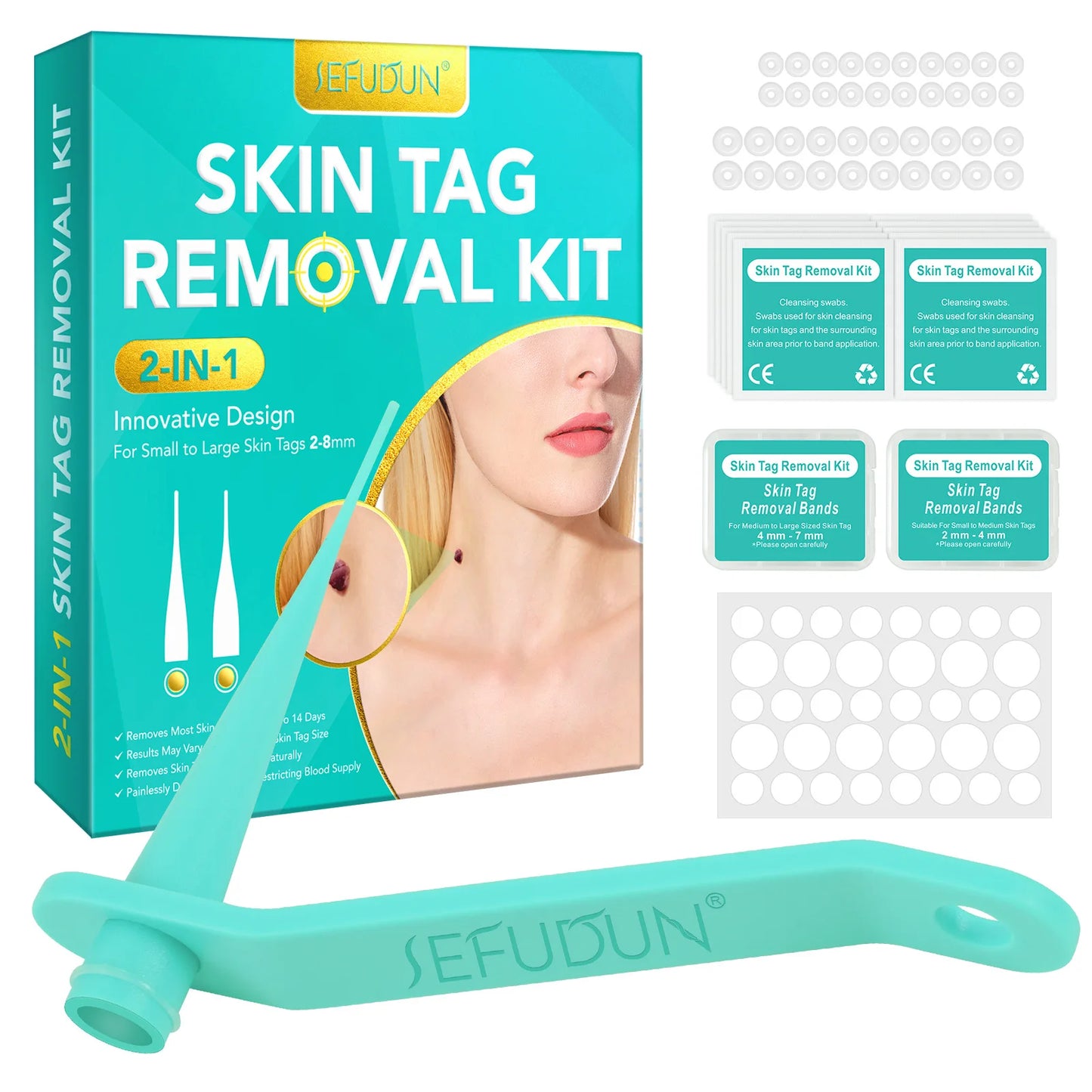 Skin Tag Removal Kit – Safe & Effective for 2–8mm Skin Tags