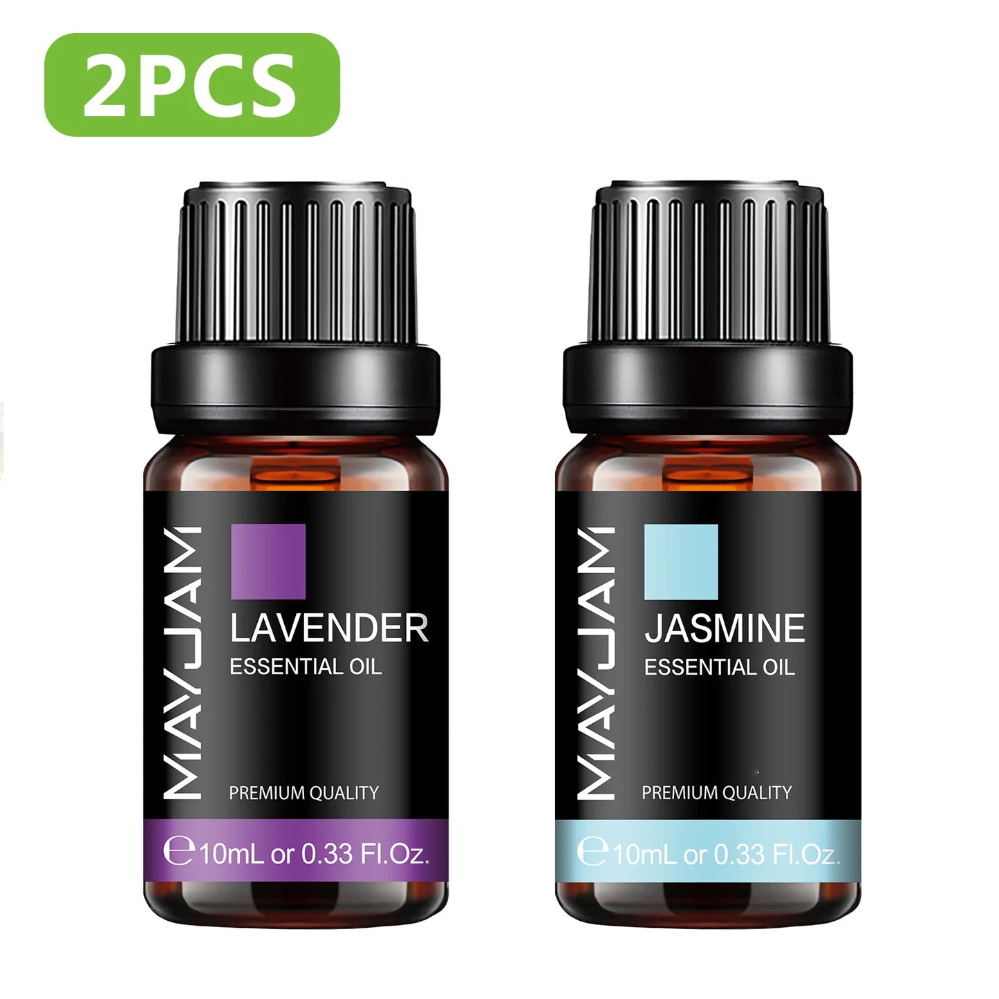 MAYJAM Essential Oils Set – Citronella, Jasmine, Eucalyptus, Sweet Orange & More