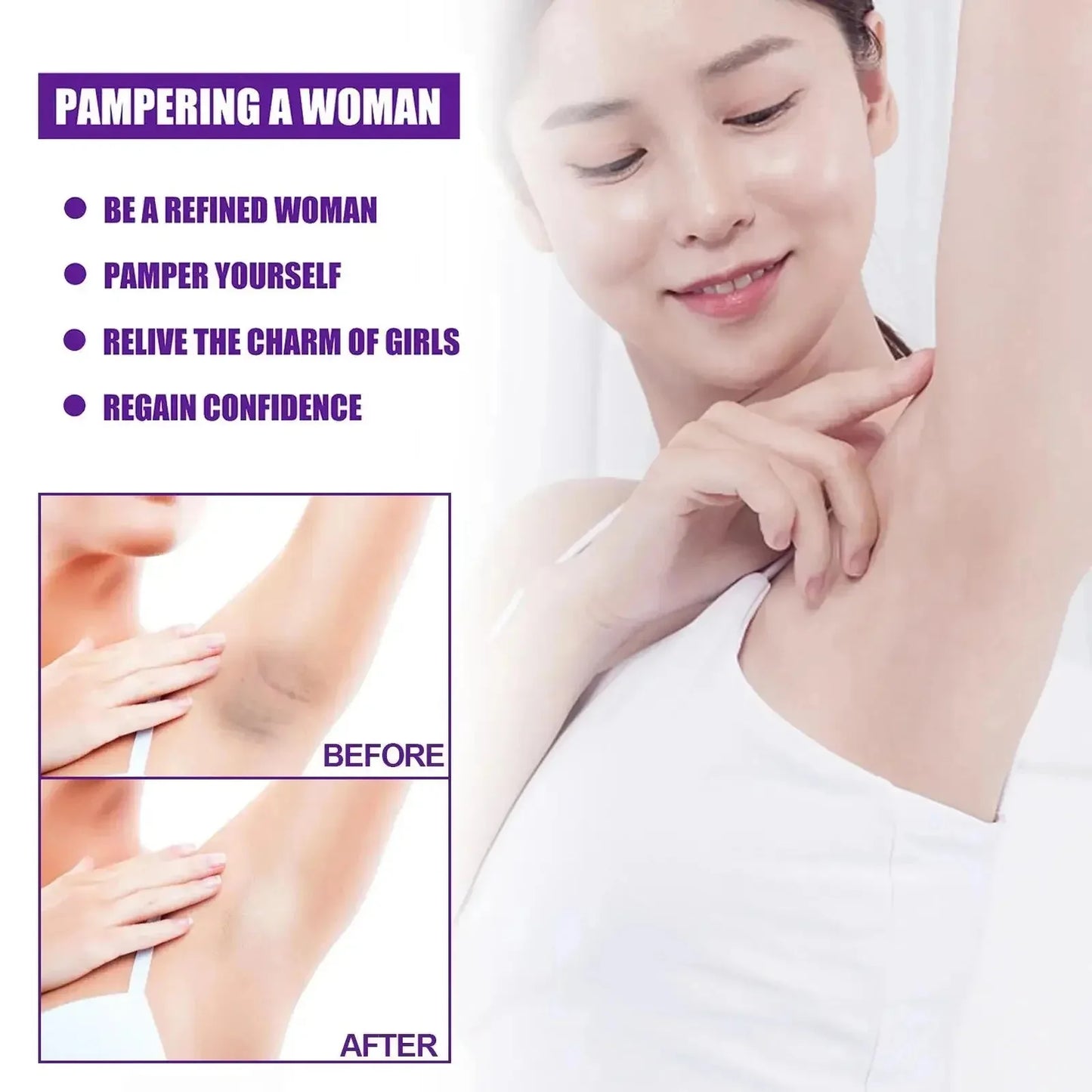 Intimate Whitening Cream – Underarm, Lips & Body Brightening Lotion