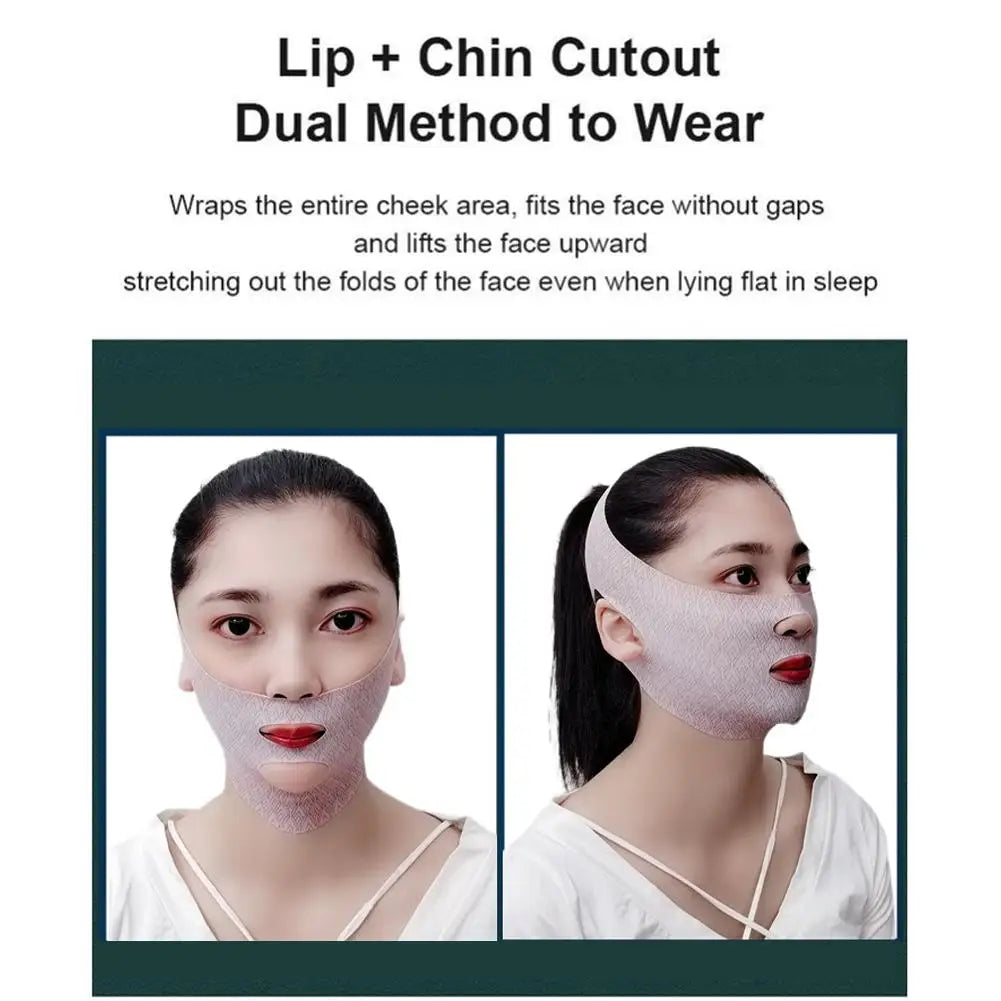 Chin Up V-Line Face Shaping Mask – Slimming & Lifting Facial Sleep Strap