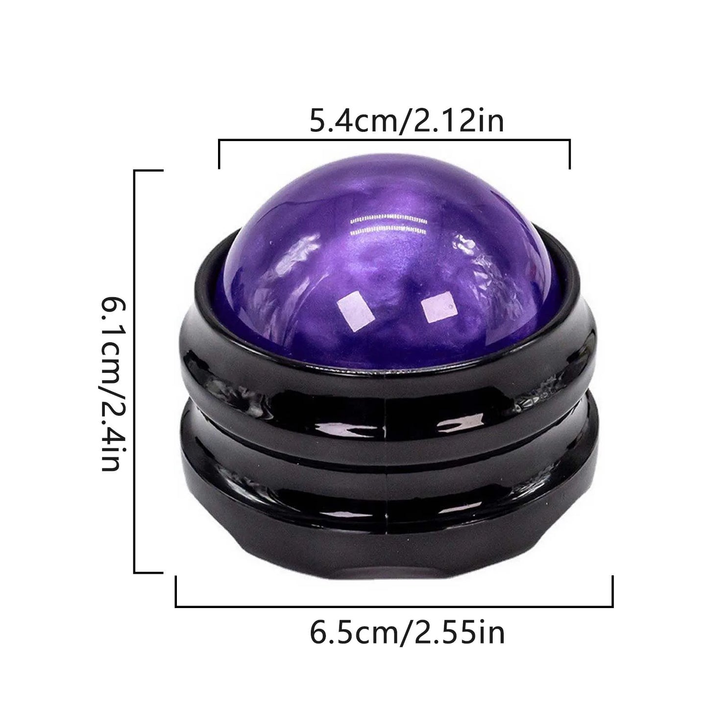 Mini Body Massager Ball – 360° Manual Therapy for Back, Shoulder & Foot