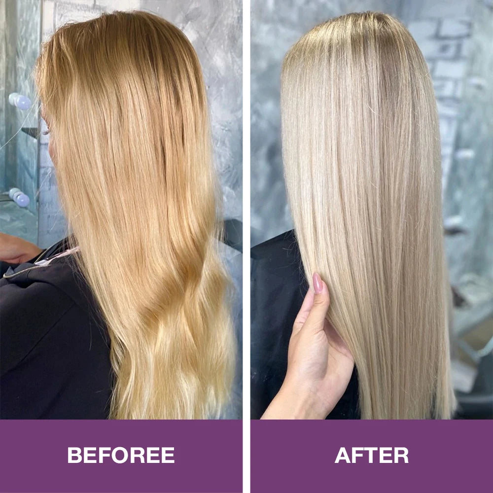 Karseell Purple Shampoo – Neutralizes Brass & Yellow Tones for Blonde, Silver & Gray Hair