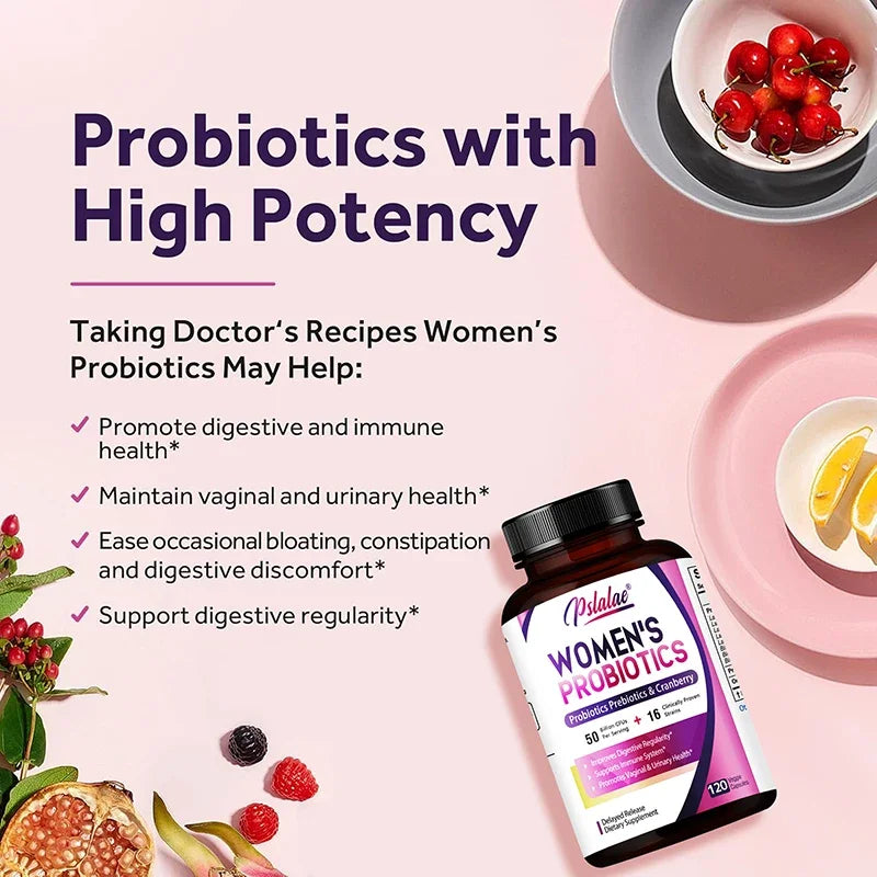 Women’s Probiotic – Gut, Digestion & Bloating Relief