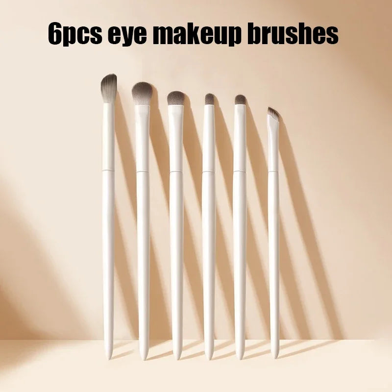 5/6/8/10pcs Natural Eye Makeup Brush Set – Ultra Soft