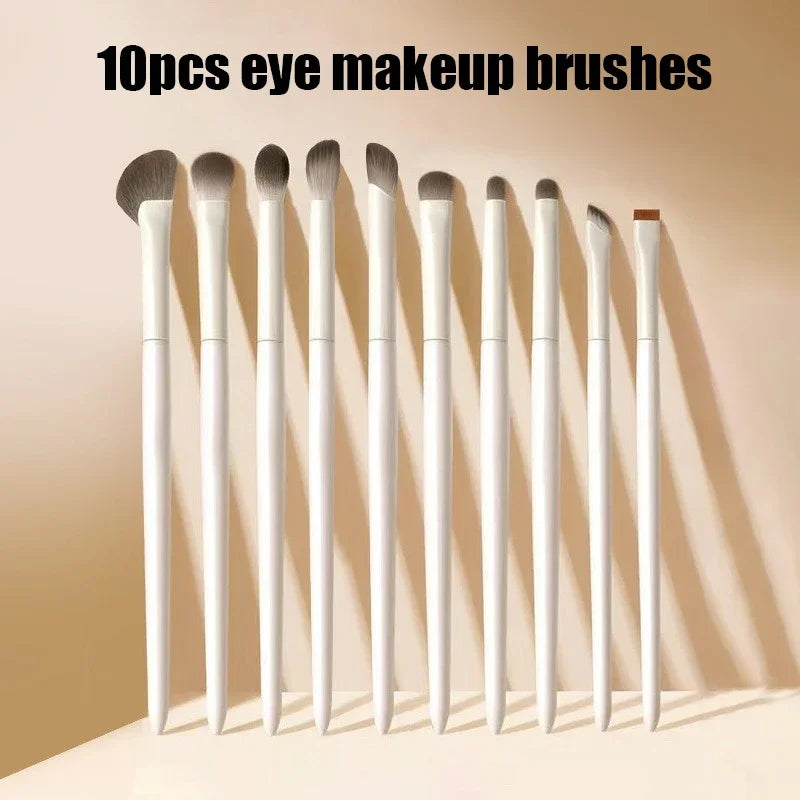 5/6/8/10pcs Natural Eye Makeup Brush Set – Ultra Soft