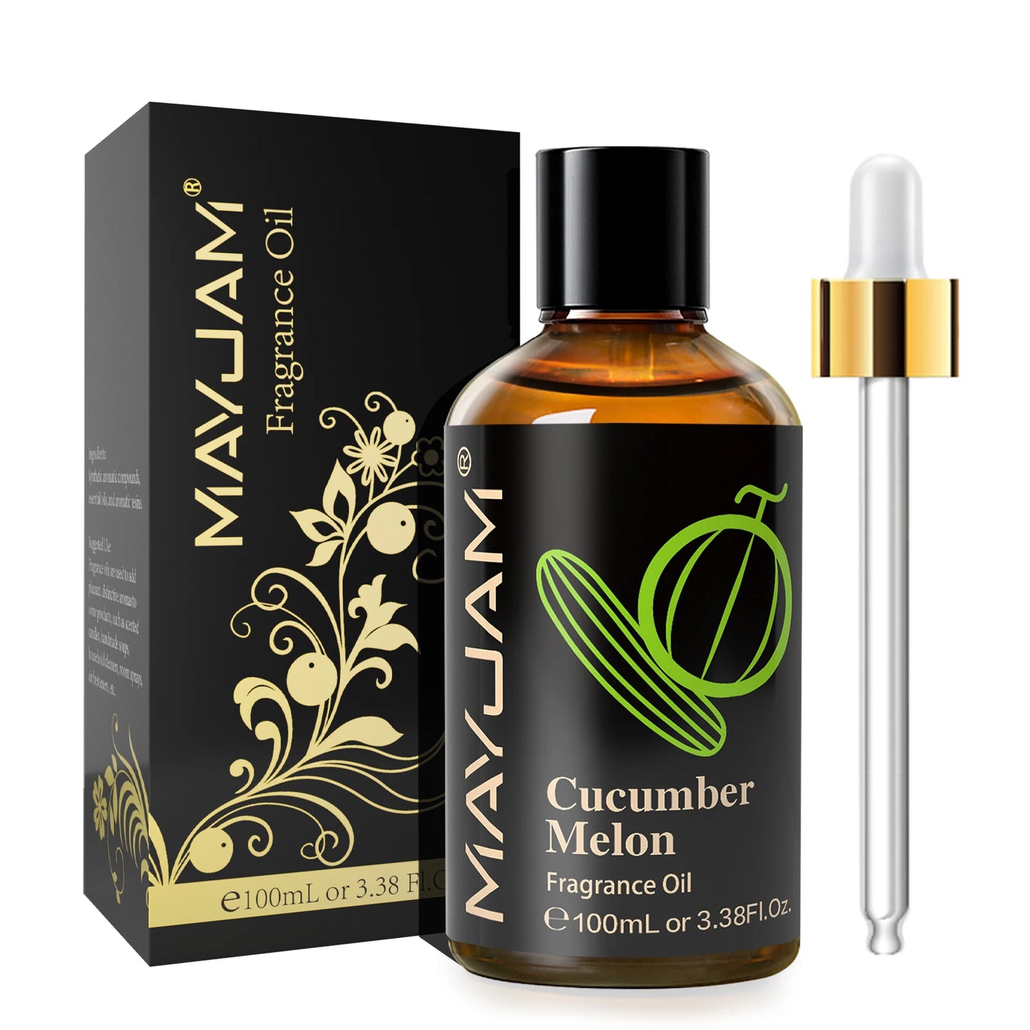 MAYJAM 100ML Fruit Fragrance Oil – Coconut, Strawberry, Watermelon & Blueberry