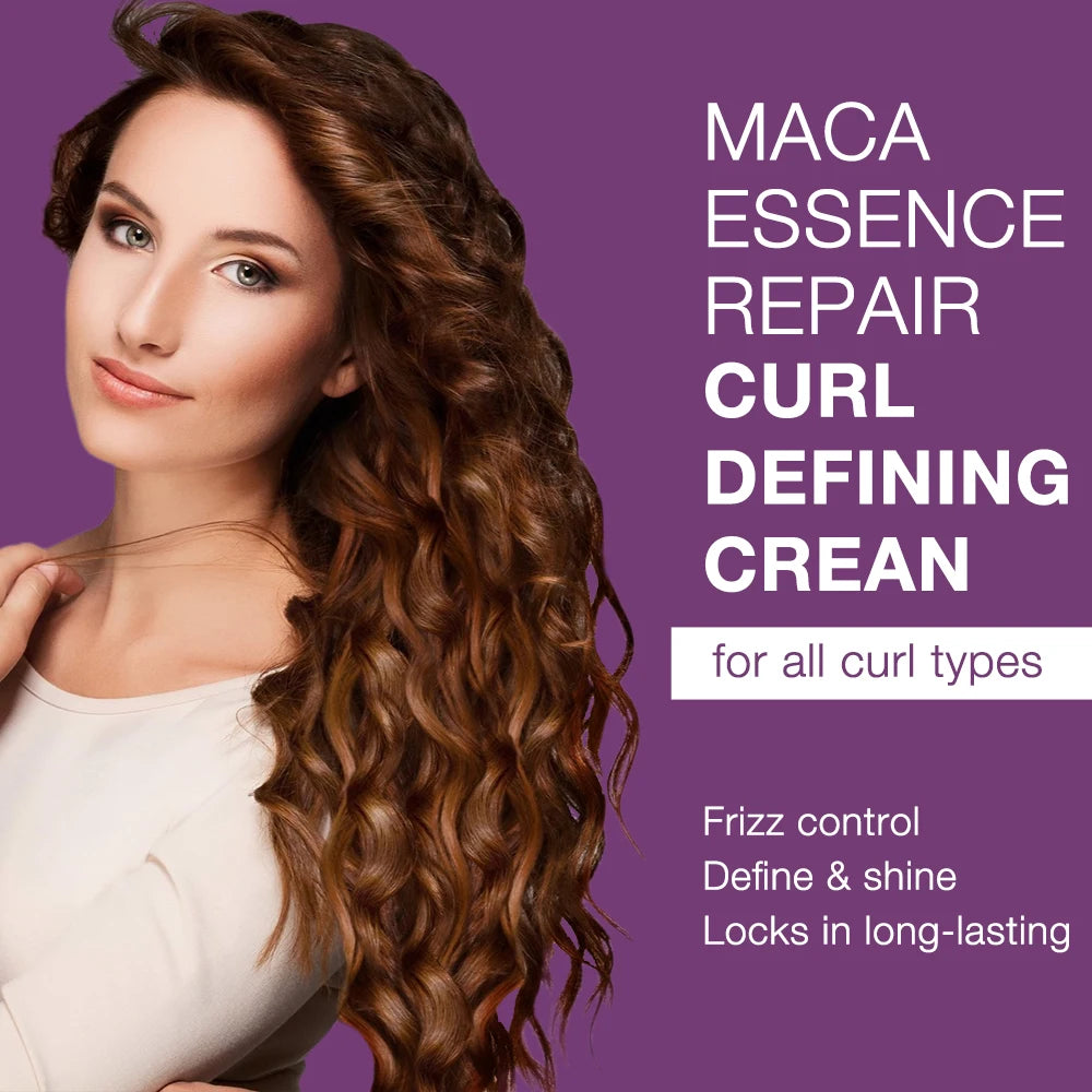 Karseell Curling Perfection Curl-Defining Cream – Smooth & Define Curls, Anti-Frizz Cream for All Curl Types