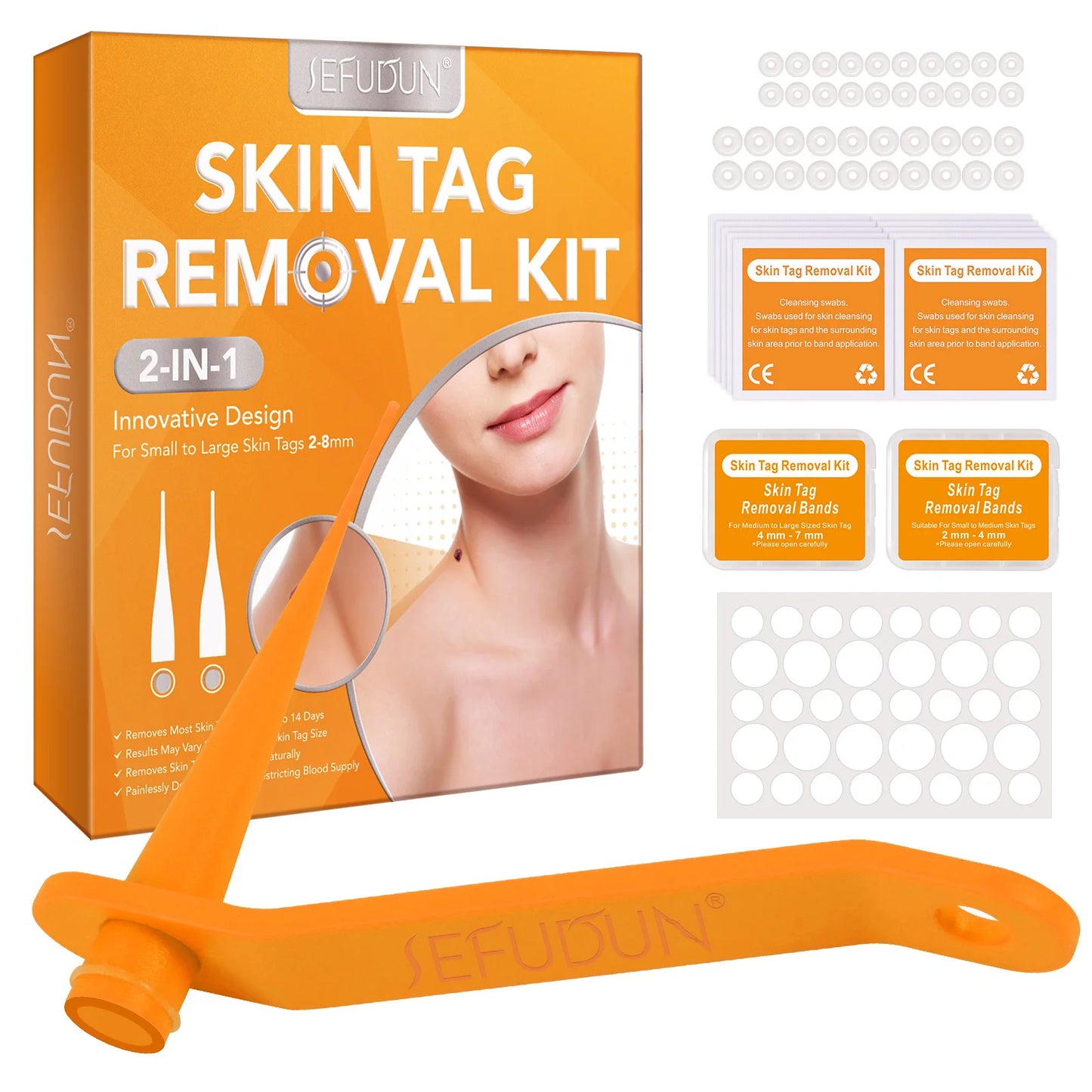 Skin Tag Removal Kit – Safe & Effective for 2–8mm Skin Tags