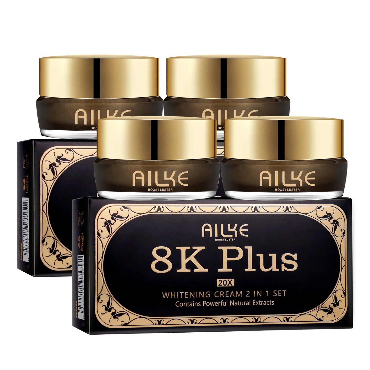 AILKE Collagen & Glutathione Anti-Aging Face Cream: Dark Spot Reduction, Melanin Blocker & Niacinamide