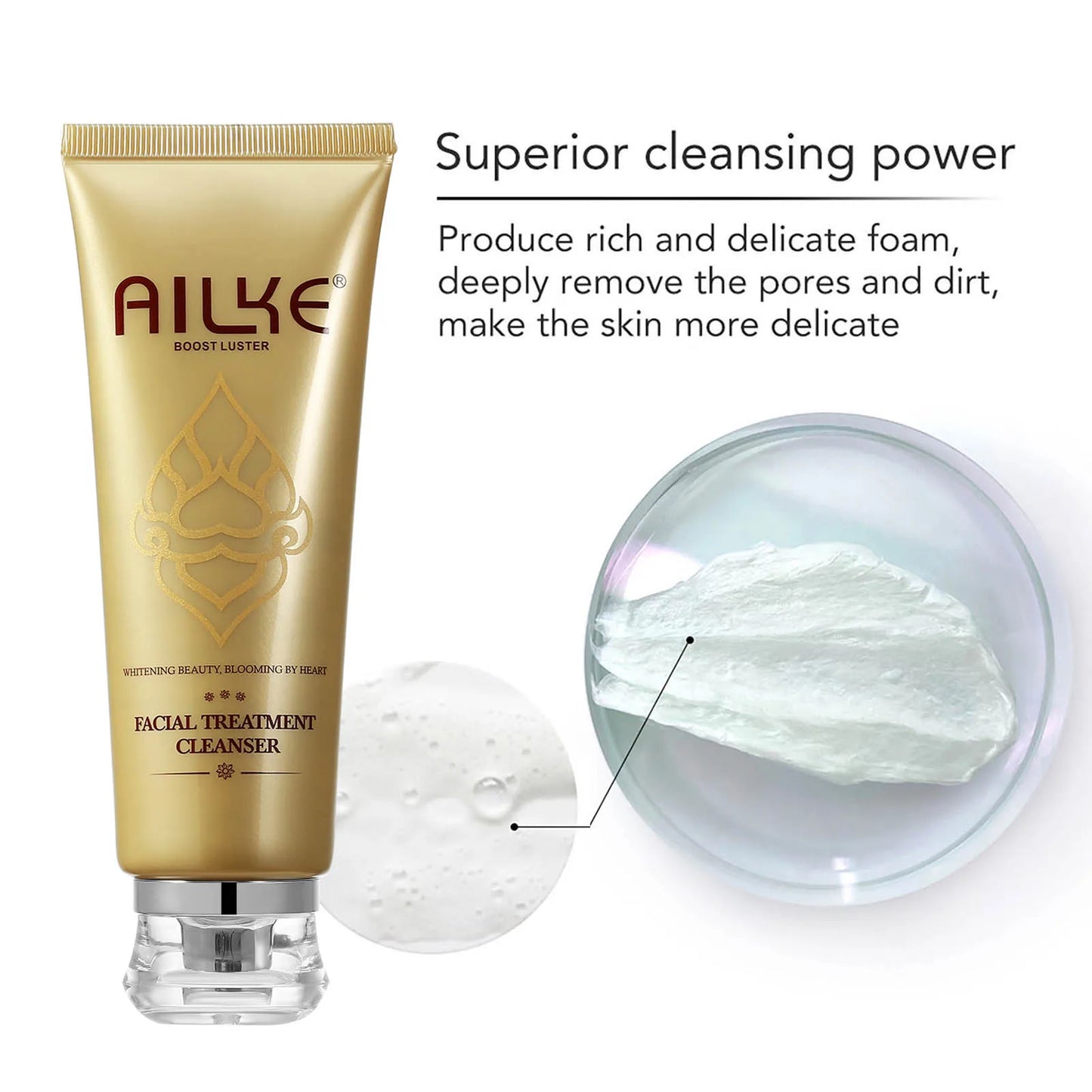 AILKE Glutathione Lightening Cream: Reduces Dark Spots & Evens Skin Tone