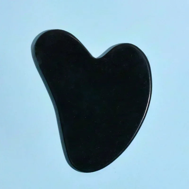 Natural Jade Gua Sha Face Massager – Facial & Eye Care SPA Tool