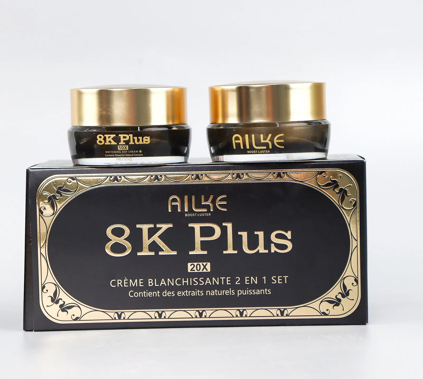 AILKE Collagen & Glutathione Brightening Face Cream: Anti-Aging, Niacinamide & Antioxidant Melanin Remover