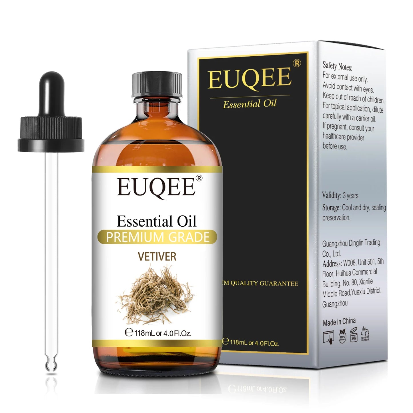 EUQEE 4oz Essential Oil – Aromatherapy, Diffuser & Candle Making