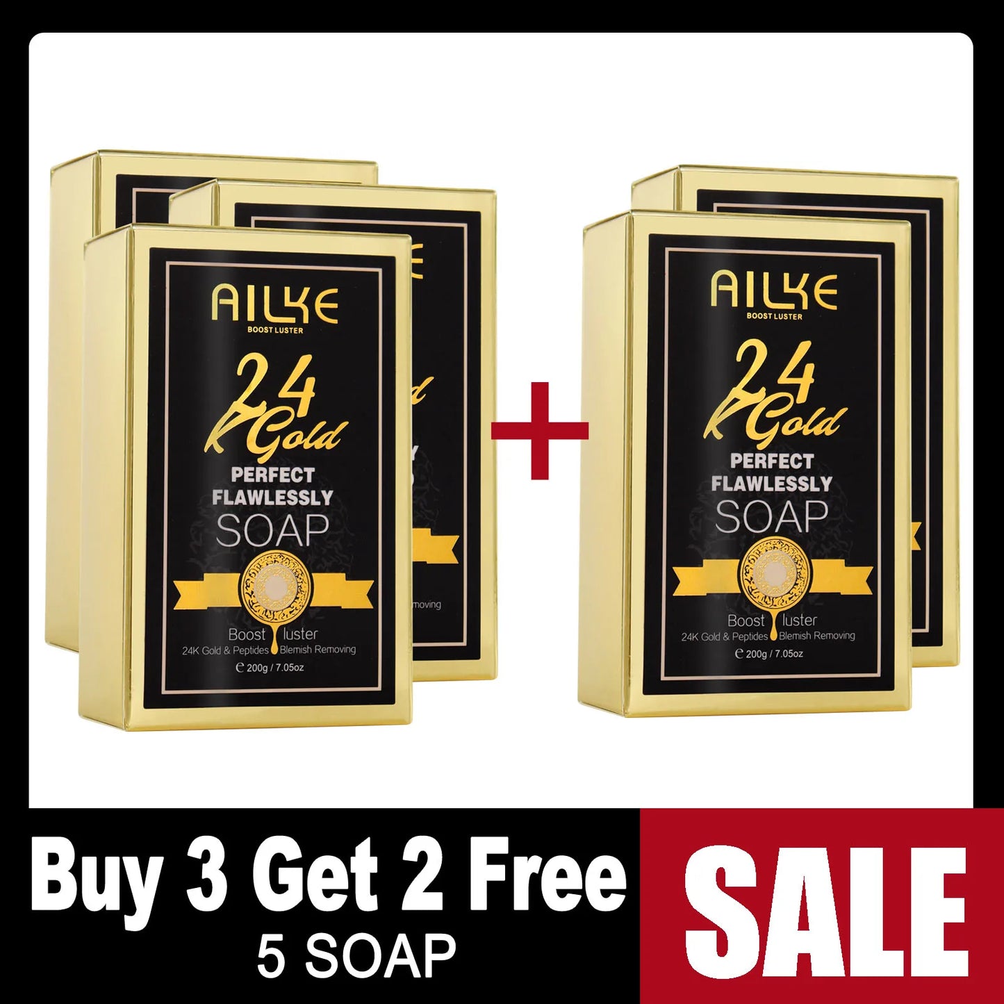 AILKE Whitening Skin Care Set: Dark Spot & Acne Remover for Even Skin Tone | Deep Cleanse for Men & Women