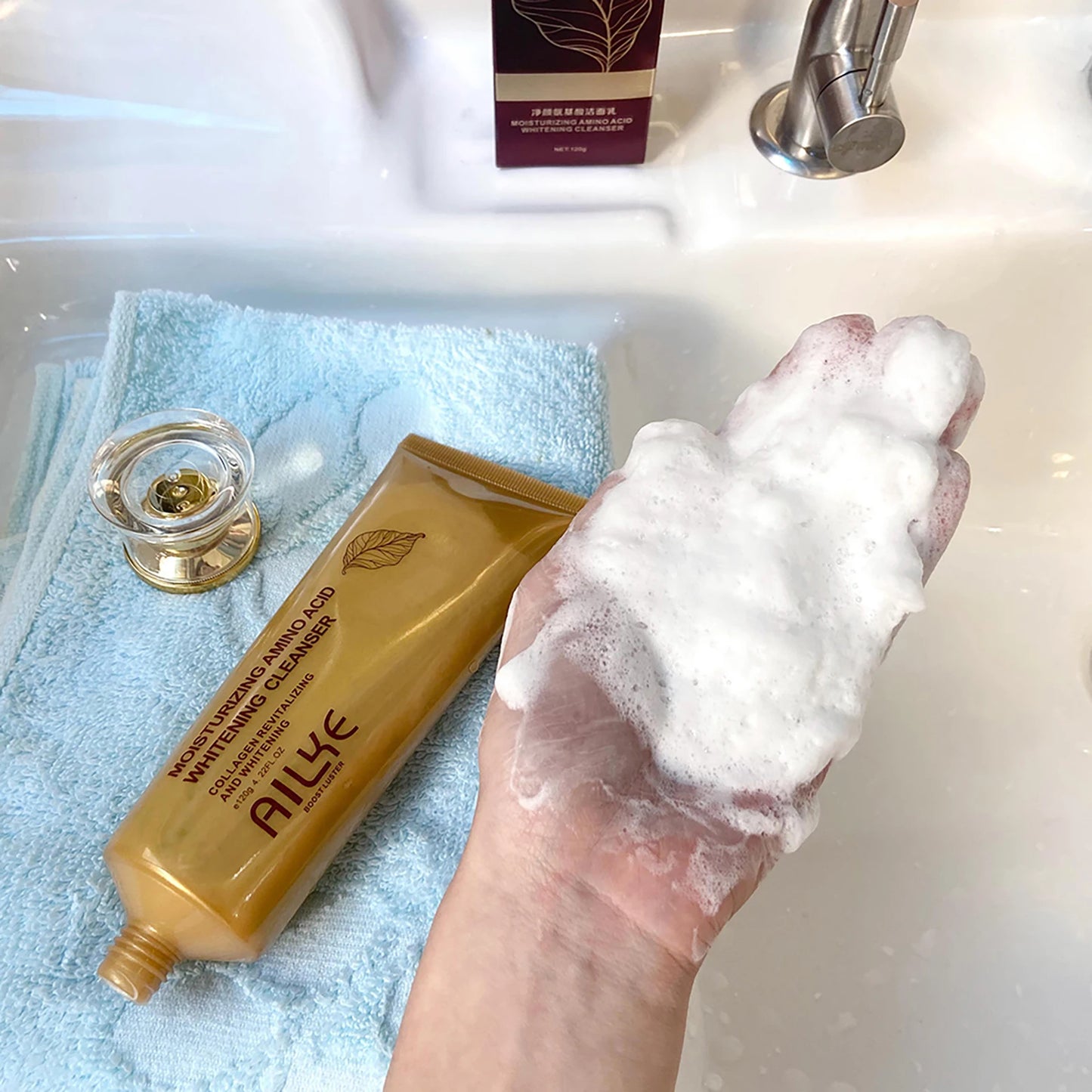 AILKE Amino Acid Cleanser: Oil Control, Whitening & Blackhead Removal