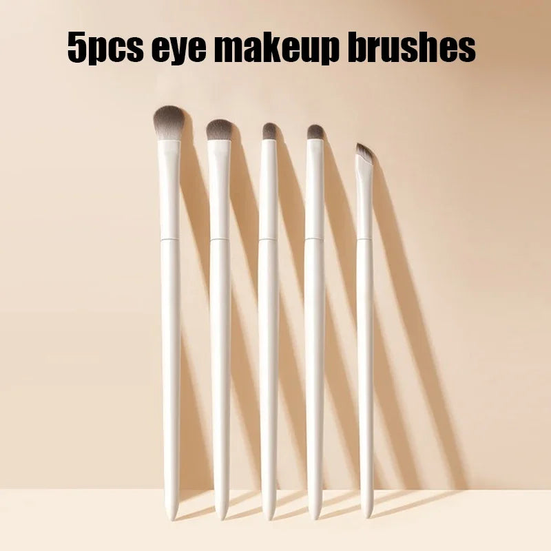 5/6/8/10pcs Natural Eye Makeup Brush Set – Ultra Soft