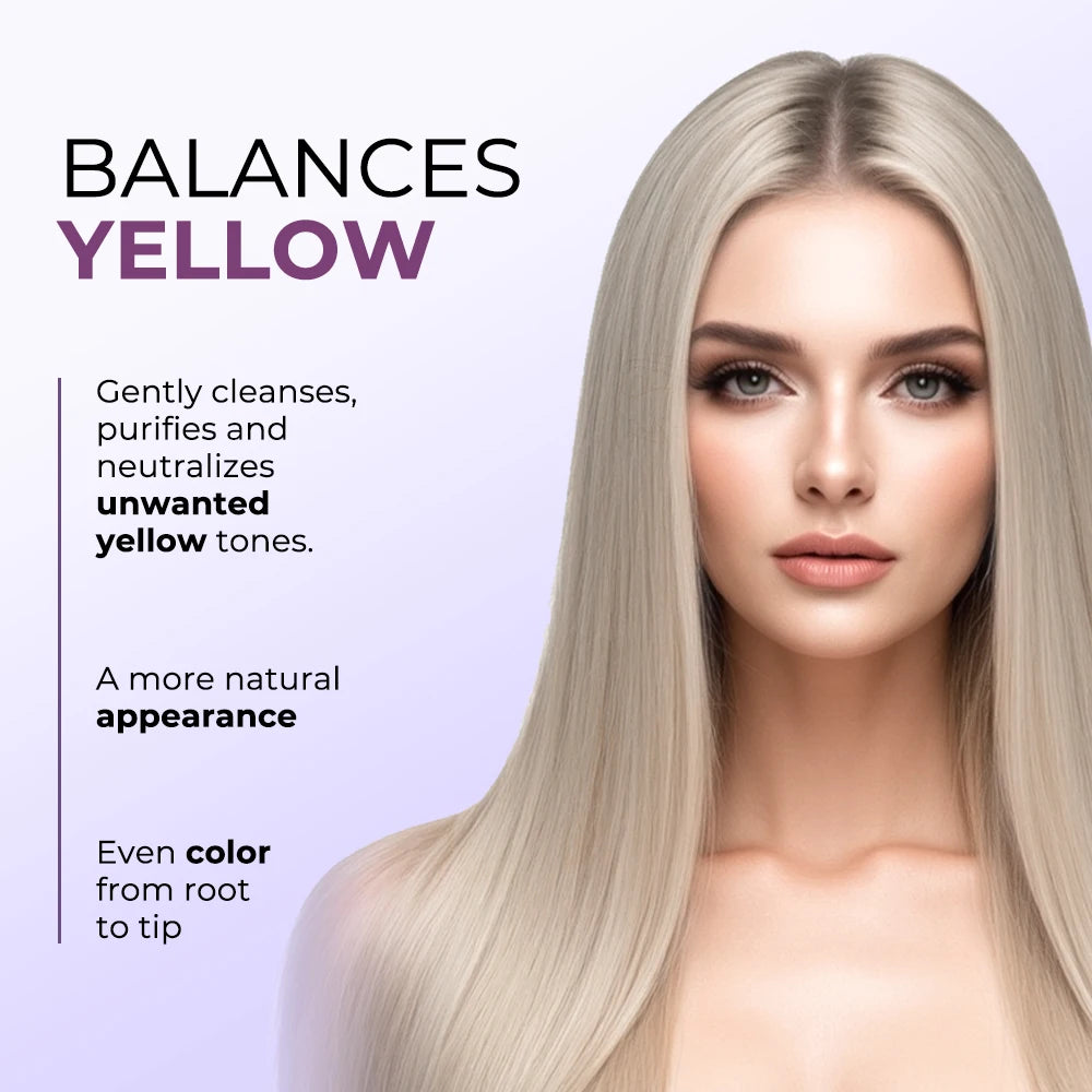 Karseell Purple Hair Mask 500ml – Neutralizes Brass & Yellow Tones for Blonde, Silver & Gray Hair