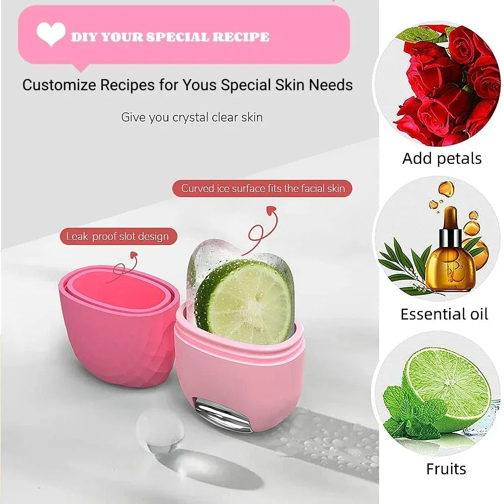 2 In 1 Ice Facial Roller & Gua Sha