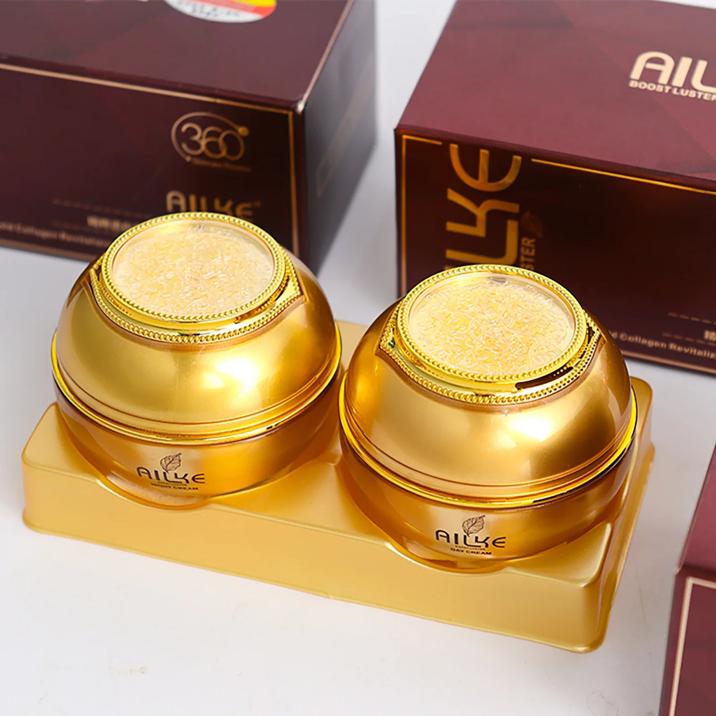 AILKE Premium Collagen Whitening Face Cream: Dark Spot, Freckles & Wrinkle Remover for Women