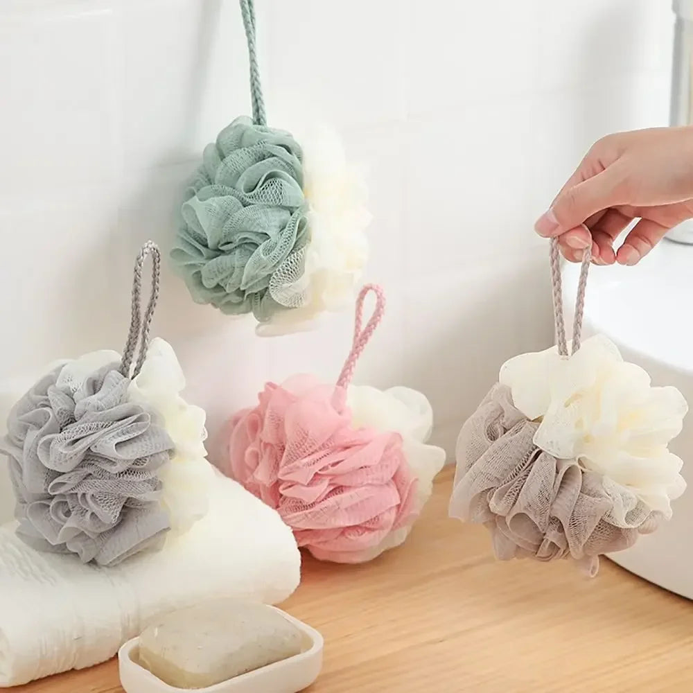 Shower Mesh Sponge – Body Scrub & Bath Ball