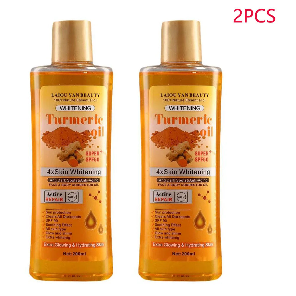 Turmeric Essential Oil – Natural Facial & Body Massage Oil | Brightening, Moisturizing & Aromatherapy Skincare