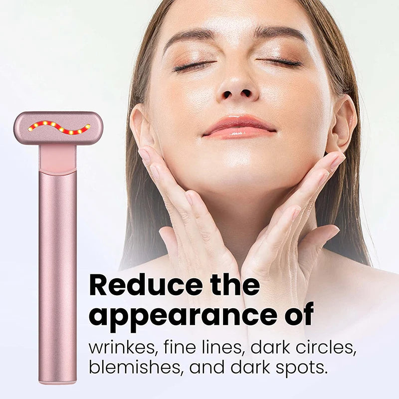 Red Light Facial Wand & Neck Massager