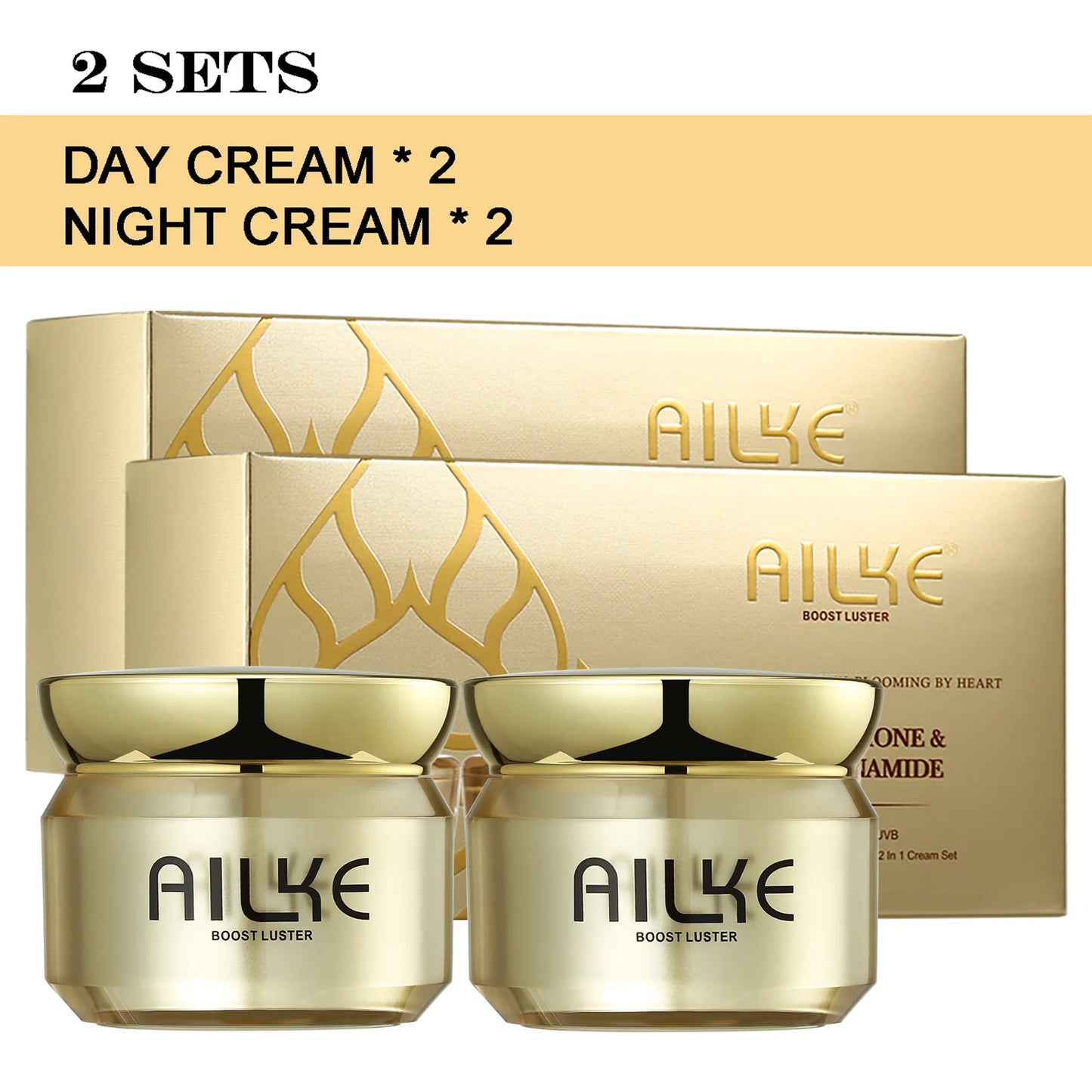 AILKE Dark Spot Corrector & Whitening Cream with SPF35 Protection
