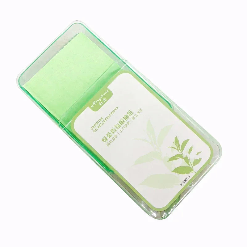 300Pcs Face Oil Absorbing Paper – Oil Control Blotting Sheets for Oily Skin & Makeup