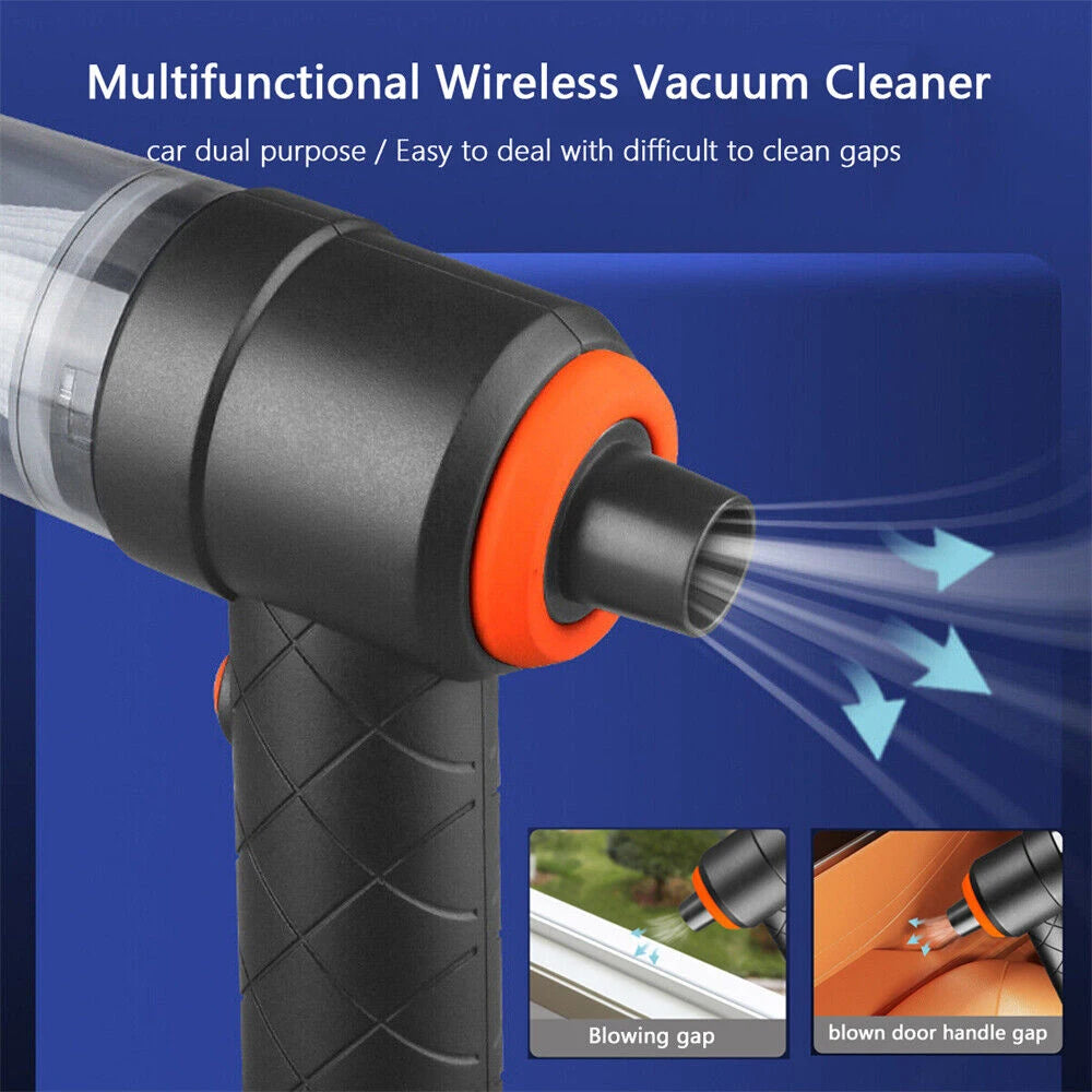 Portable Car Wireless Vacuum Cleaner Powerful Suction Handheld Vacuum Cleaner High Power for Car Home