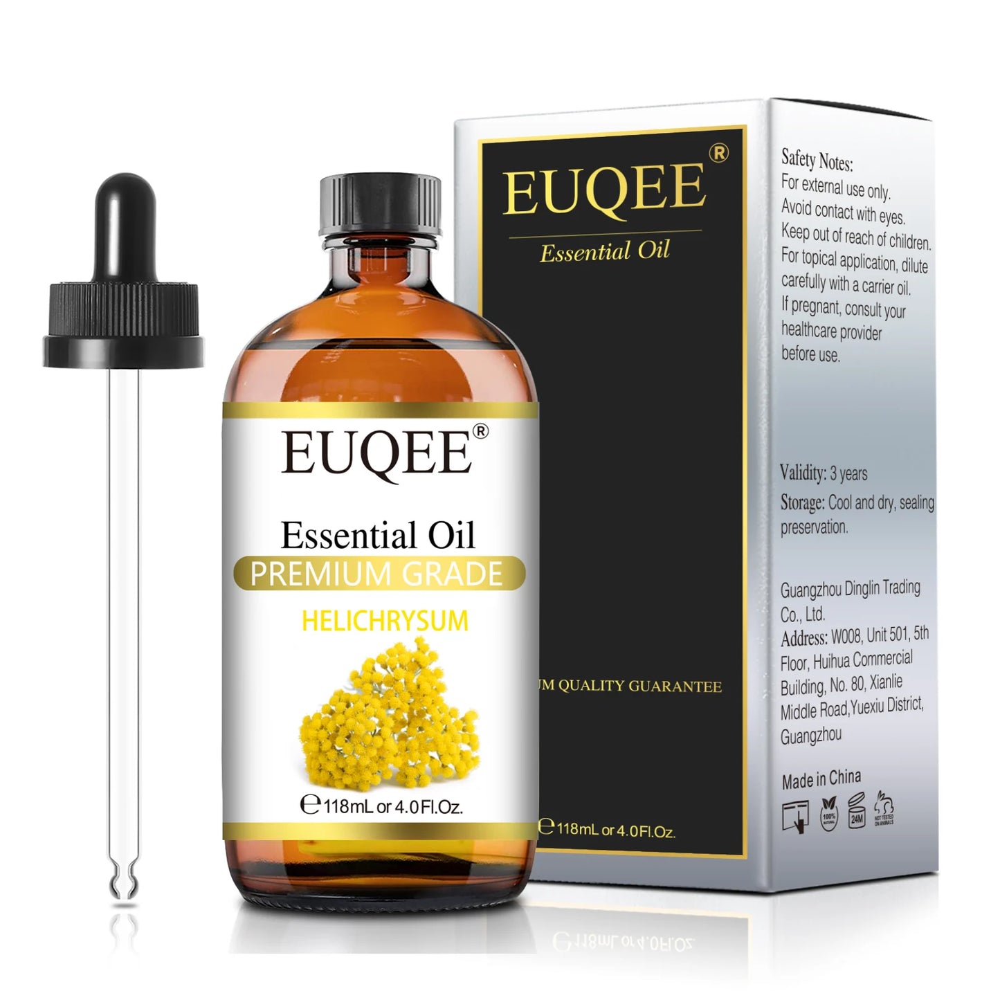 EUQEE 4oz Essential Oil – Aromatherapy, Diffuser & Candle Making
