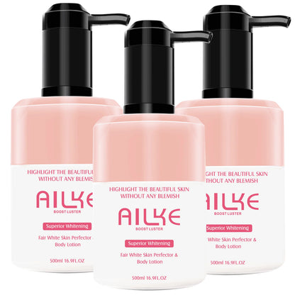 AILKE Body Lotion: Whitening, Dark Spots, Niacinamide & Rose 500ml