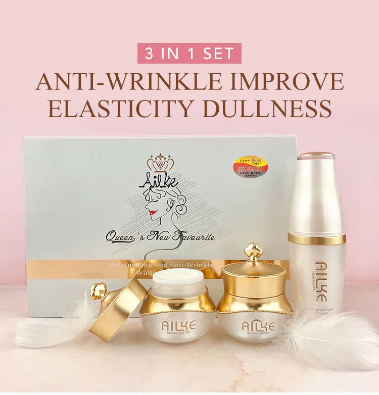 AILKE Collagen Anti-Aging Face Cream: Wrinkles, Rose, Whitening