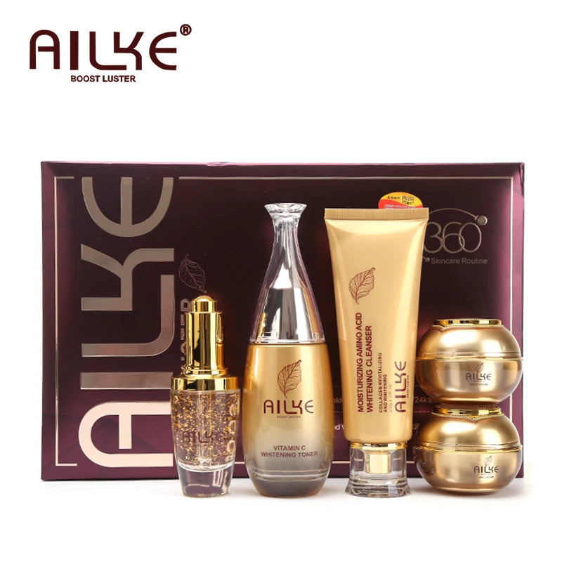 AILKE Collagen Face Set Brightening Anti-Aging Wrinkles & Even Tone