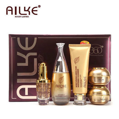 AILKE Collagen Face Set Brightening Anti-Aging Wrinkles & Even Tone