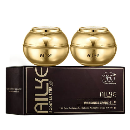 AILKE Collagen Face Set Brightening Anti-Aging Wrinkles & Even Tone