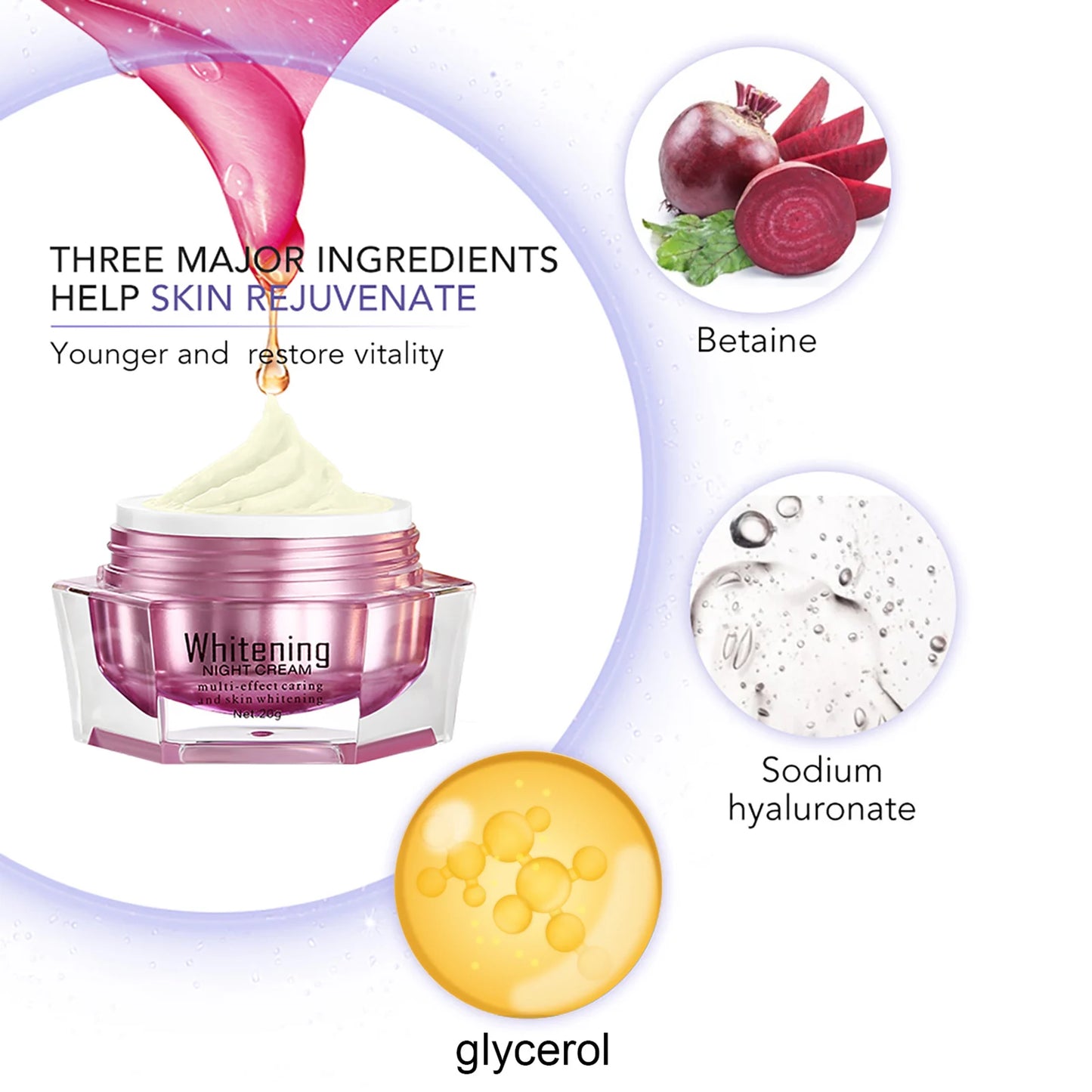 AILKE Cream Set: Collagen, Hyaluronic Acid, Lightening & Wrinkles