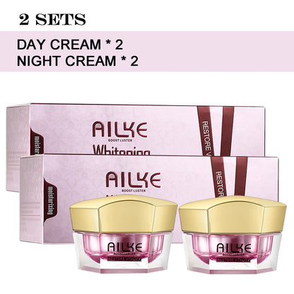 AILKE Cream Set: Collagen, Hyaluronic Acid, Lightening & Wrinkles