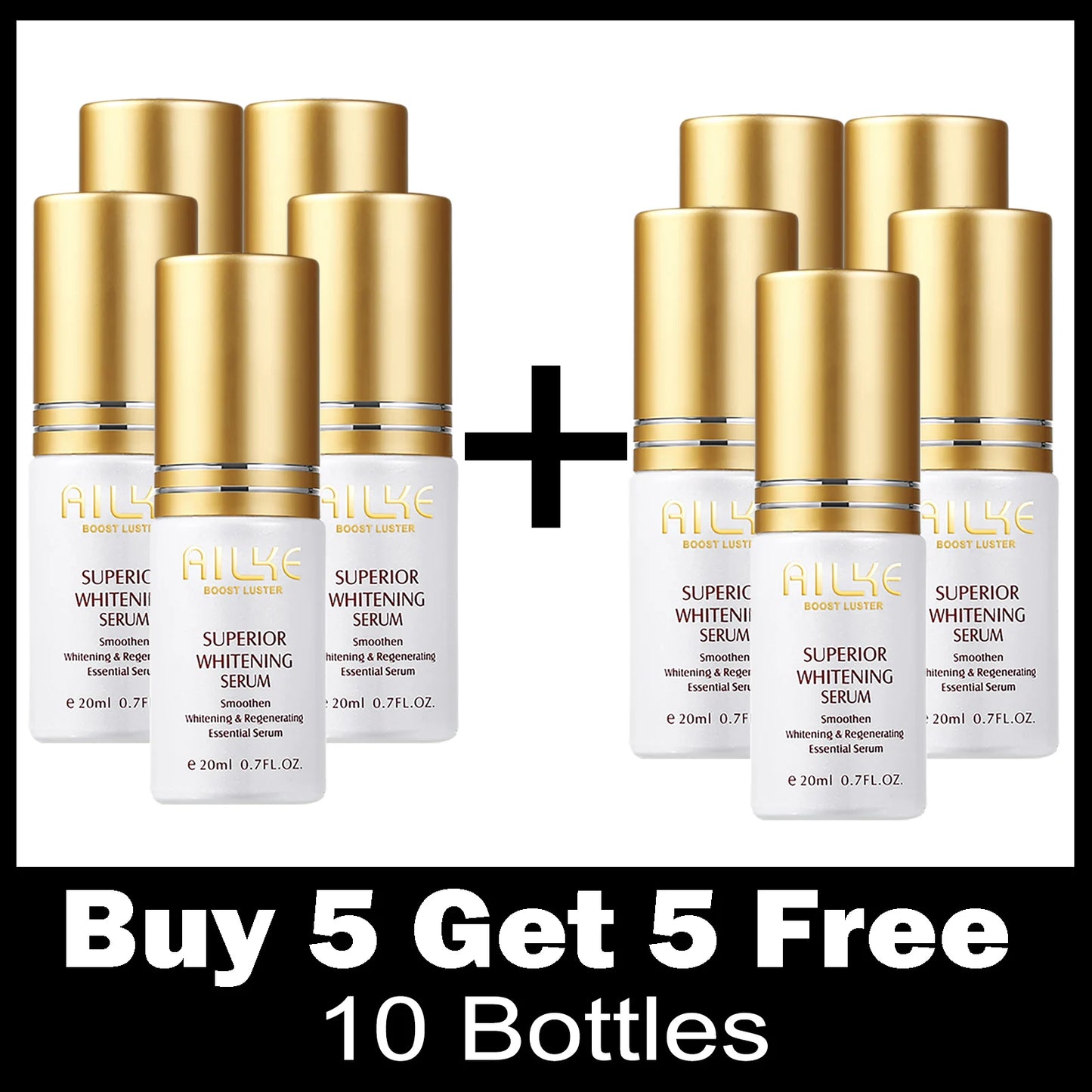 AILKE Face Serum: Superior Whitening, Brightening, Melanin & Glow