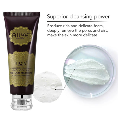 AILKE Kojic Acid Set: Whitening, Dark Spots, Wrinkles & Hydrating Care