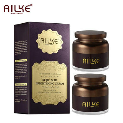 AILKE Kojic Acid Set: Whitening, Dark Spots, Wrinkles & Hydrating Care