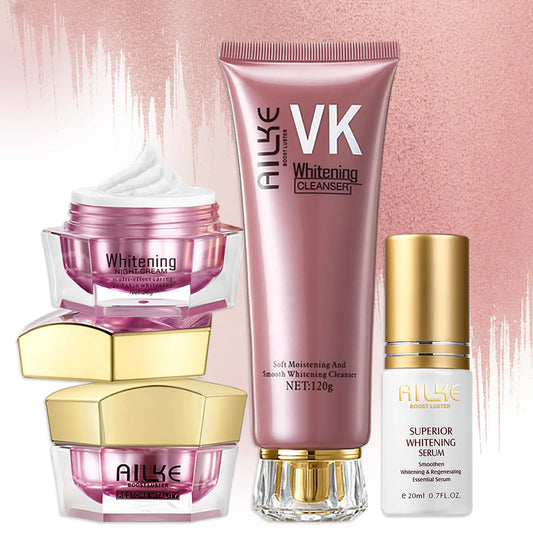 AILKE Lightening Set: Antioxidant, Spots, Glow, Black/Dark Skin