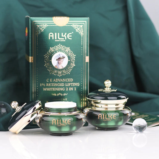 AILKE Retinol & C/E Cream: Anti-Wrinkles, Whitening & Black Spots