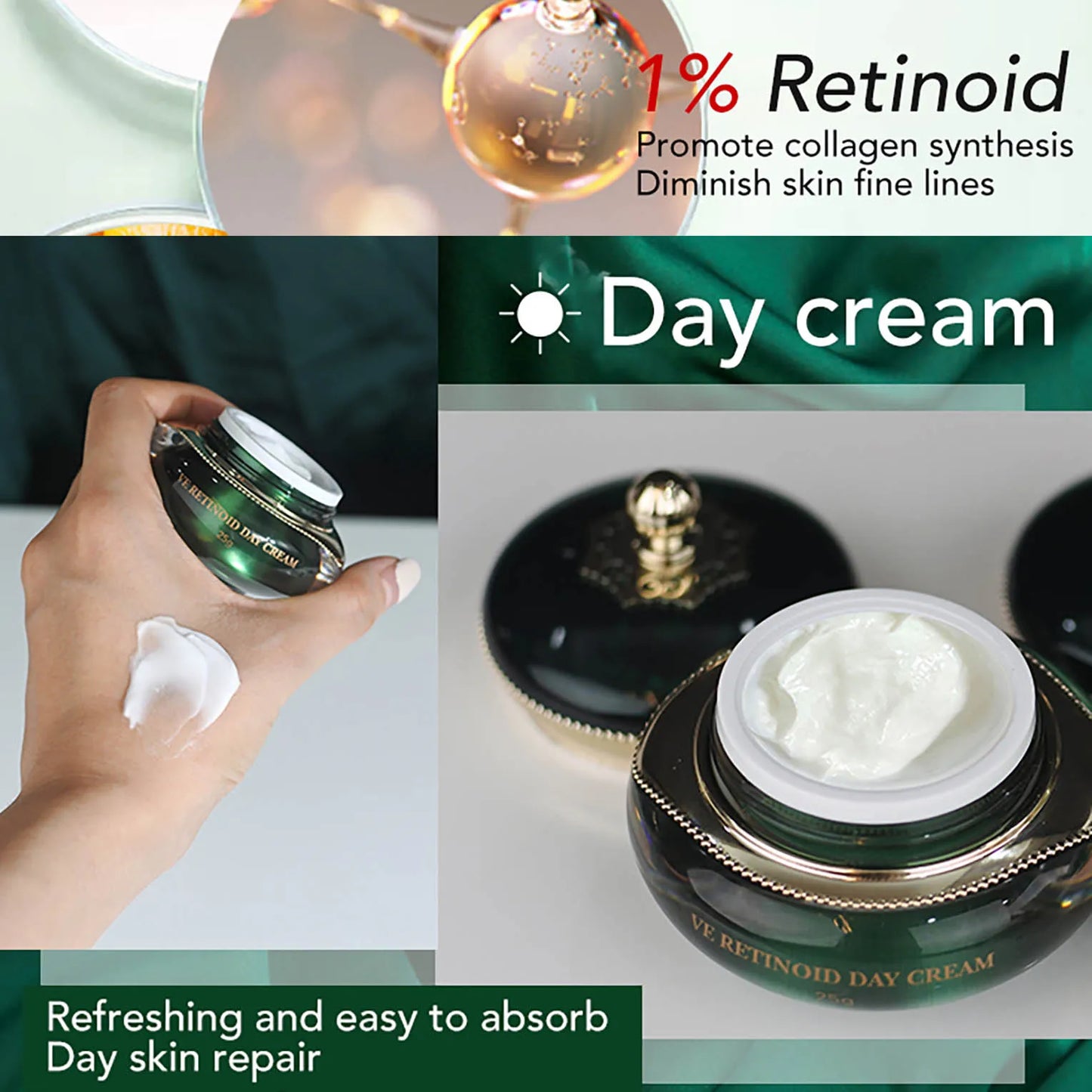 AILKE Retinol Face Cream: Anti-Aging, Wrinkles, Firming & Whitening