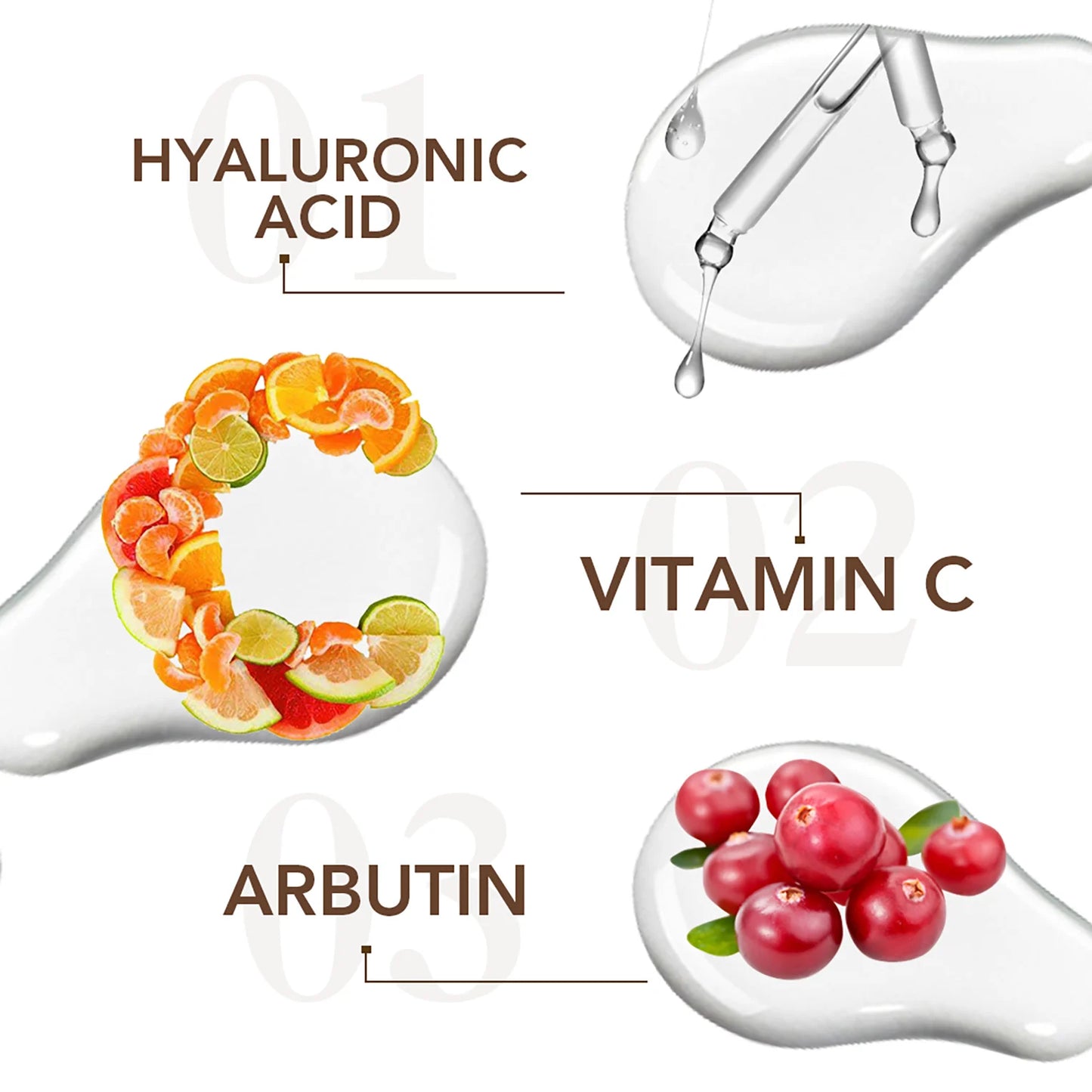 AILKE Whitening Face Set: Dark Spots, Anti-Aging, Wrinkles & Glow